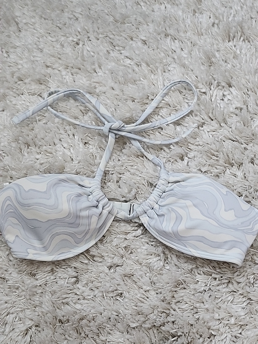 Abercrombie & Fitch Bikini Upside Down Halter Triangle Top XXS